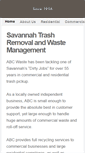 Mobile Screenshot of abc-waste.com
